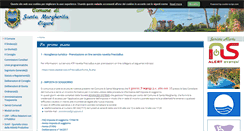 Desktop Screenshot of comune.santa-margherita-ligure.ge.it